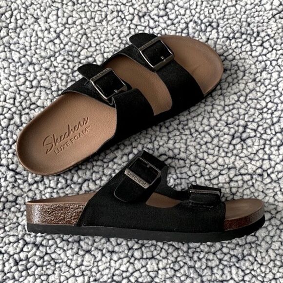 Skechers Shoes - Sketchers Women’s Relaxed Fit, Luxe Foam Sandal